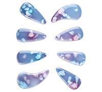 Qukaim Guzheng Nail Picks Guzheng Finger Picks Set, 8 Pcs Silicone Guzheng Nail Covers, 3C 5C 7C Practice Mute, Smooth Appearance, Elastic, Profional Music Instrument Accories