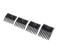 Qukaim Hair Clipper Guard Comb 4pcs Hair Clipper Guide Comb Set, Professional Home Salon Clipper Guards, Portable Hair Trimmer Accessories, Storage Box and Holders for Hairdressing Tools