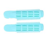 Qukaim Hair Curler Clip 2Pcs Hair Curler Clip, Hair Volumizing Curling Roller, Fluffy Hair Clip Styling Tool, Blue, Ideal for Root Volume and Curls, Hair Styling Accessory