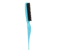 Qukaim Hair Teasing Brush Wooden Massage Comb, Wide Tooth Meridian Scraping Comb, Fish Shaped Design, Hair Brush for Scalp Massage and Detangling, 20 cm Long