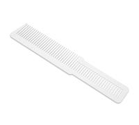 Qukaim Haircut Comb Professional Pocket Comb, Fine and Wide Tooth Barber Comb for All Hair Types, Haircut and Styling Comb, White