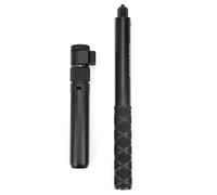 Qukaim Handle Grip Selfie Stick Folding Tripod Stand, Multi-Functional Tripod with Extended Pole for One/X Camera, Compact Design for Easy Portability