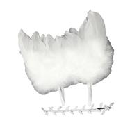 Qukaim Handmade Newborn Baby Photography Props Set, Angel Feather Wing Headband and Leaf Headband, White, Ideal for Newborn Photography, Photo Props Accories