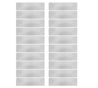 Qukaim Heat Shieldfor Hair Extension Hair Extension Heat Shield Guards, 20 Pcs Thick PVC Long Rectangle Hair Scalp Protector, Insulation Board for Hair Extensions, Durable Design