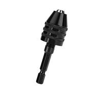 Qukaim Hex Shank Drill Chuck 6.5mm Hex Shank Electric Screwdriver Drill Chuck Adapter, Quick Change Converter for Drill Bits, Compatible with Electric Screwdrivers, H01455