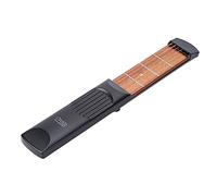 Qukaim Hobbies Portable Pocket Guitar, 6 String 4 Fret Practice Tool for Beginners, Compact Acoustic Model for Music and Hobbies, Ideal for On-the-Go Learning
