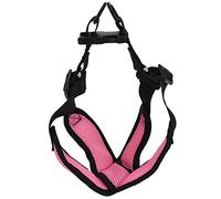 Qukaim Hole Decorative Hooks, Double Hooks for Easy Installation, ABS Wall Hook for Hotels, Bedrooms, Bathrooms, Reflective Adjustable Pet Vest Harn for Medium and Small Dogs, Pink S