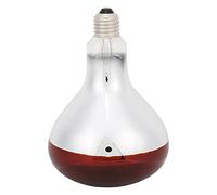Qukaim Infrared Basking Spot Heat Lamp Bulb, 250W, Red Heat Lamp for Chicks and Reptiles, 220V, Flood Reflector Bulb for Brooder, 15 cm Diameter