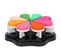 Qukaim Ink Pad Petal Shape Ink Pad Set, 8 Colors DIY Stamp Ink Pads for Scrapbooking and Painting Accessories, 1006 Botanic Garden
