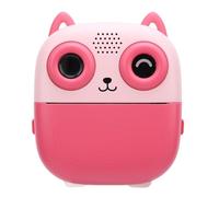 Qukaim Instant Print Camera, 1080P 48MP Digital Video Camera, Dual HD, 2.4 Inch Screen, Thermal Printing, Portable Travel, Music Game Play, 1300mAh Battery, Roseate