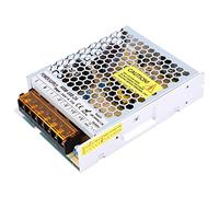 Qukaim IP20 Waterproof Ultra Thin Indoor Switching Power Supply Driver Adapter, 24V 4.17A 100W for LED Strip Lights, A C to DC Power Supply, IP20 Waterproof