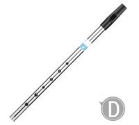 Qukaim irishwhistlemusic Irish Whistle Flute, Key of D, 6 Holes Wind Musical Instrument for Beginners and Intermediates, Suitable for Various Music Styles