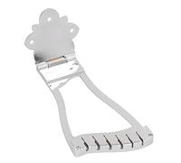 Qukaim Jazz Guitar Bridge Tailpiece Bridge Tailpiece Replacement for Electric Jazz Guitar, Black, Guitar Parts, Musical Instrument Accories