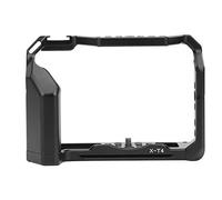 Qukaim JLwin S5II Protective Camera Cage, Metal Aluminum Alloy with Quick Release Plate, Cold Shoe Mount, Compatible with Pana S5II/S52, 1/4in-20 & 3/8in-16 Threads