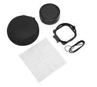 Qukaim JUNESTAR 16x HD Macro Lens with Red Purple Diving Filter, 58mm Adapter Ring and Lens Cap for Hero 9, Close-Up Photography Accory