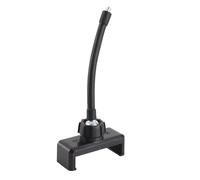 Qukaim LED Ring Light Phone Holder, 1/4 Screw Plastic Metal Phone Clamp Stand for Live Streaming, Compatible with Ring Light, Adjustable Phone Mount Accory