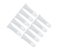 Qukaim Lip Gloss Container 10 Pcs 15ML Empty Lip Gloss Tubes, Professional Portable PVC Lip Balm Containers for Cosmetics DIY, Clear and Refillable, Ideal for Travel and Personal Use