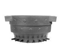 Qukaim Livestock Milk Feed Bucket 38L Plastic Calf Milk Feed Bucket, 8 Nipples Design for Cattle and Sheep, High Capacity Livestock Feed Container, Suitable for Farming Use