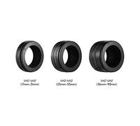 Qukaim M42 to M42 Mount Lens Focusing Helicoid Adapter Ring, 17mm-31mm Macro Extension Tube, Metal Lens Adapter for M42 Lens Systems