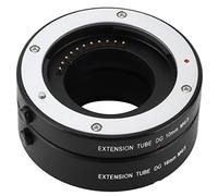 Qukaim Macro Extension Tube Set, 10mm & 16mm Auto Focus Close Shot Adapter Tube Rings, M4/3 Mount for Small Objects, Macro Lens Accory, Camera Accory