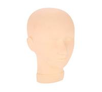 Qukaim Makeup Practice Makeup Practice Mannequin Head, Silicone Cosmetology Training Tool for Hair Dying and Styling, Face Makeup Mannequin, Professional Use