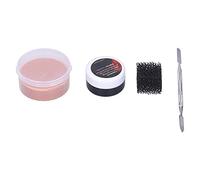 Qukaim Makeup Wax Set Halloween Makeup Blood, Fake Wound Scar Makeup Wax Set, 5pcs Special Effects Makeup Tools for Stage Use, Reusable Nose Patch Tray, 5ml Oil Roll-On Bottles