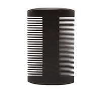 Qukaim Men Beard Comb Wooden Beard Comb, Professional Double-Sided Grooming Tool with Fine Teeth, Mustache and Lice Comb for Men, Portable Design