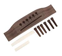 Qukaim Metal Steadying Guitar Hot Rails Pickup, 2 Pole Shoes, Low Noise Black Pickup Accory for Mandolin and Electric Guitars, Instrument Replacement Part