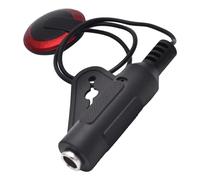 Qukaim Microphone Pickup Piezo Microphone Pickup, Multifunctional Red Profional Guitar Pickup for Violin and Ukulele, Musical Instrument Accories