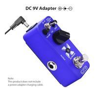 Qukaim Mini GuitarAC Stage Effector Acoustic Simulator Guitar Pedal, Mini AC Stage Effector with 3 Modes: Piezo/Standard/Jumbo for Electric Guitar, True Bypass, DC 9V, 6.35mm Input/Output Interface