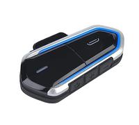 Qukaim Motorcycle Helmet Bluetooth Headset, Wirel Earphone with Hands- Calling, Compatible with Various Helmets, Lightweight Design, Ideal for Riders