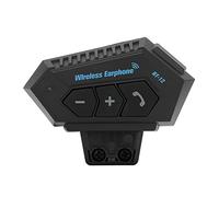 Qukaim Motorcycle Helmet Headphone, Bluetooth 4.1+EDR CSR8635, Noise Reduction Riding Hands- Headset, Helmet Earphone, Riding Accory