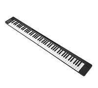 Qukaim Musical Instrument 88 Key Foldable Electronic Solid Piano, Portable Keyboard with MIDI/USB, Rechargeable Silicone Design, Bluetooth 5.0, Ideal for Music Practice and Travel