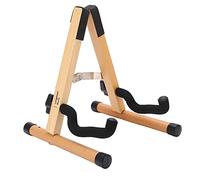 Qukaim Musical Instrument Accories Wood Violin Stand, Folding Detachable Wooden Display Holder for Ukulele, Mini Guitar, Mandolin, Musical Instrument Accories, Lightweight Design
