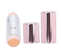 Qukaim Oil Absorbing Roller Facial Roller Cleaning Volcanic Stone Mini Oil Absorbing Roller, Skincare Tools for Face Massage and Makeup Control, Pink