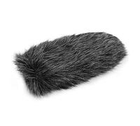 Qukaim On-Camera Microphone Furry Windscreen, Mic Windshield Cover Muff for RODE VideoMic GO and TAKSTAR SGC-598, Compatible Windshield for Improved Sound Quality