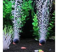 Qukaim Oxygen Pump Aerated Stone 20Pcs Fish Tank Air Stone, Aerated Stones for Oxygenation, Compatible with Oxygen Pump, Blue