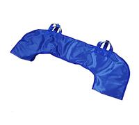 Qukaim Patient Turn Over Bed Pad Patient Turning Device, Hollow Out Body Fixing Pad, Bed Pad for Paralysis Elderly, Turn Over Pad with Handle, Size L, Prevent Bed Sores