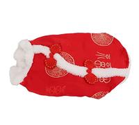 Qukaim Pet Costume Tang Suit Pet Costume, Comfortable Warm Dog Clothes for Autumn Winter, Fits Small and Medium Dogs and Cats, Stylish Design, Ideal for Pets