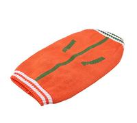 Qukaim Pet Dogs Winter Clothes Pet Dogs Knitted Sweater, Winter Coat for Dogs, Warm Clothes in Orange, Size L, Includes 30pcs Rhinestone Bow Hair Ropes and 20pcs Faux Pearl Hair Bands