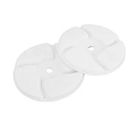 Qukaim Pet Fountain Filters Cat Fountain Filters, 12 Pack, Activated Carbon Replacement Filters for Pet Water Fountain, Efficient Small Hole Caliber Design for Cats and Small Pets