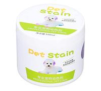 Qukaim Pet Hair Dye Dog Hair Coloring Agent, Semi-Permanent and Permanent Dye for Pet Grooming, 100ml Purple, Includes Pet Deshedding Brush and Grooming Supplies