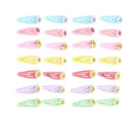 Qukaim Pet Hairpin 28pcs Pet Hairpin, Multipurpose Cute Sweet Dog Hair Barrettes for Small Teddy Mini Teacup Yorkie and Kitten, Assorted Styles and Colors