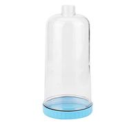 Qukaim Pet Hanging Water Feeder 900ML Pet Water Feeding Bottle, 15 Pcs Silicone Safety Hanging Water Feeder for Small Dogs and Cats, Blue, Includes Nipple Accessory