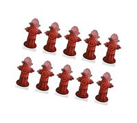 Qukaim Pet Potty Guide Dog Pee Pad Trainer Paper, 10 Pcs Fire Hydrant Shaped Pet Diaper Pad Guide for Puppy Potty Training, Dog Licking Mat, Slow Feeder Mat, Pet Supplies