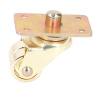 Qukaim Piano Caster 4Pcs Upright Piano Caster, Heavy Duty Metal Swivel Wheels, Iron Furniture Caster Wheels, Small Size for Easy Movement, 1.5 in Diameter