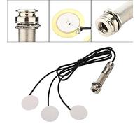 Qukaim Pickup Prewired Piezo Pickup Amplifier Transducer for Guitar Replacement Part, Accories for Electric and Acoustic Guitars