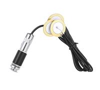 Qukaim pickupsystem Lipstick Tube Pickup, Electric Guitar Single Coil Pickup with Alnico V Magnet, Folk Acoustic Guitar Sound Hole Pickup, Includes Volume and Tone Knobs, Gold
