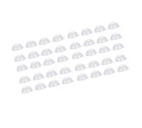 Qukaim Plastic Ball Ornaments Clear Plastic Ball Ornaments 20Pcs, 5cm Fillable Christmas Wedding Decoration
