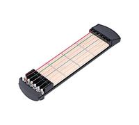 Qukaim Pocket Guitar Practice Tool, 6 Colorful String Fingerboard, Portable Beginner Chord Trainer, 4 Fret, 6 String Guitar, Ideal for Guitar Practice and Learning